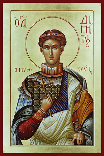 انجيل 26-10-2017 القديس ديمتريوس المفيض الطيب